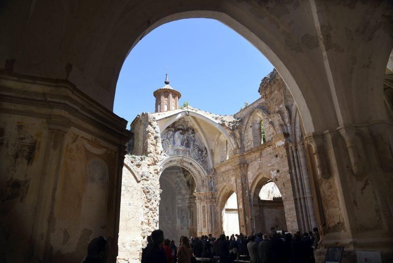 Inauguración de la iglesia del Monasterio de Piedra