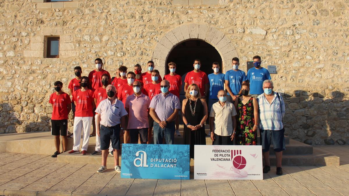 Protagonistes de les finals de Palma en la presentació de les Finals