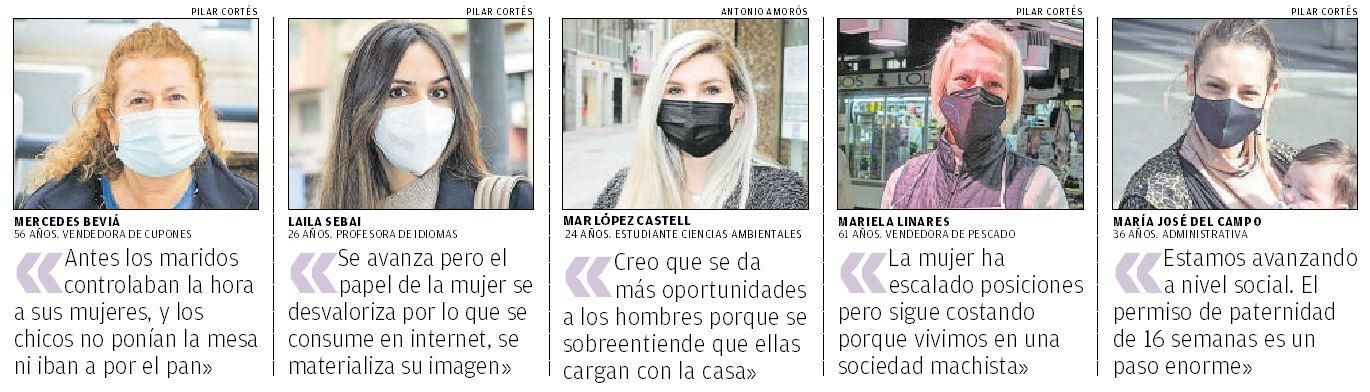 Día Internacional de la Mujer: Las voces de la calle