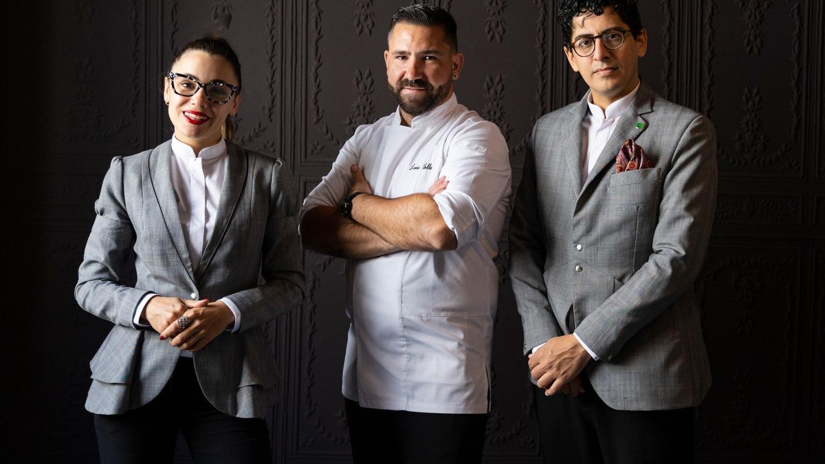 Ana Botella, Luis Valls y Hernan Menno de El Poblet