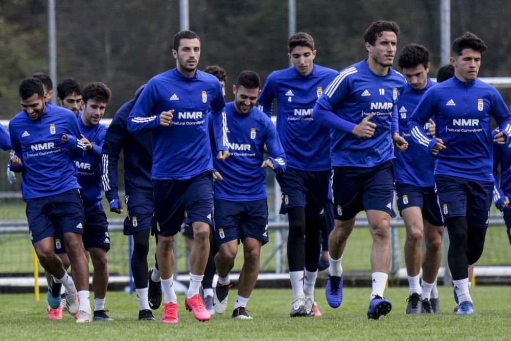 Entrenamiento del Oviedo