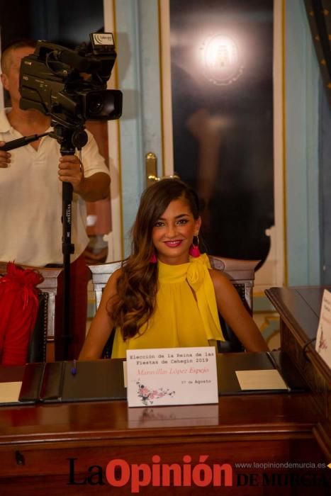 Elección Reina de las Fiestas de Cehegín 2019