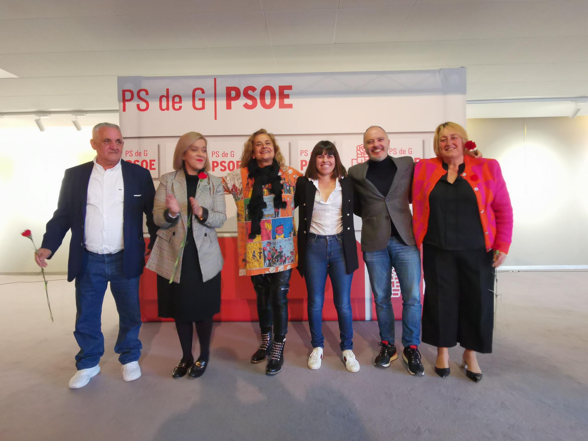 Iria Malvido ya ejerce de candidata del PSOE de Cangas