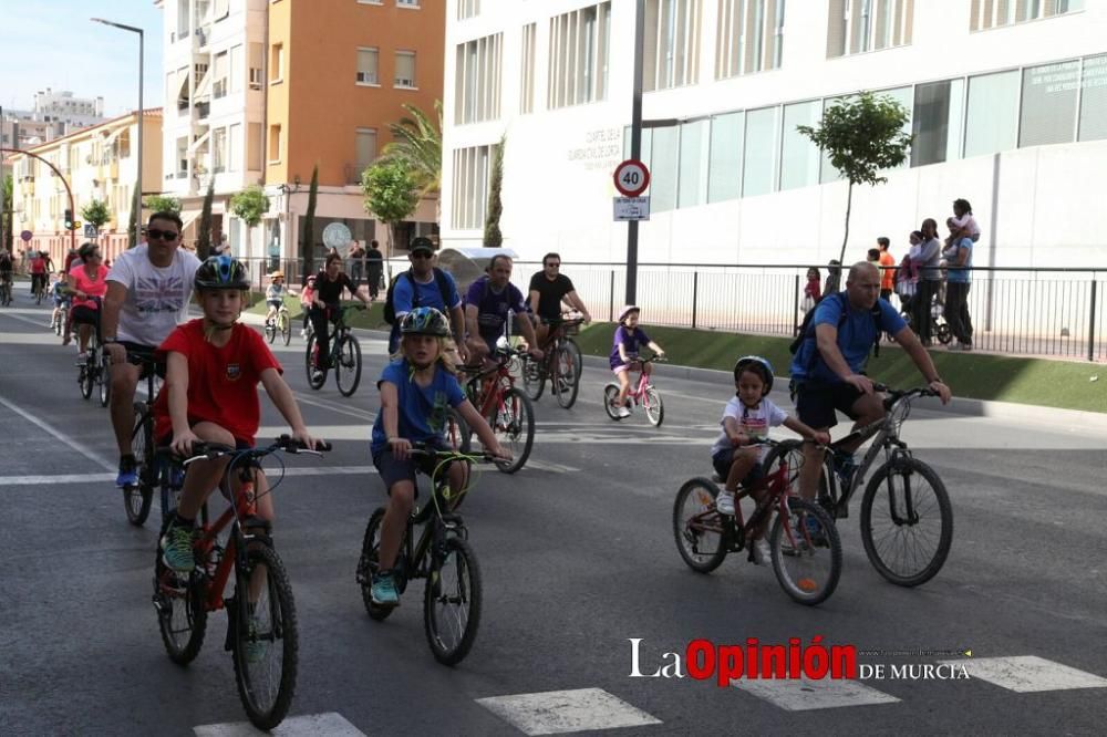 Ciclopaseo para clausular en Lorca los JDG