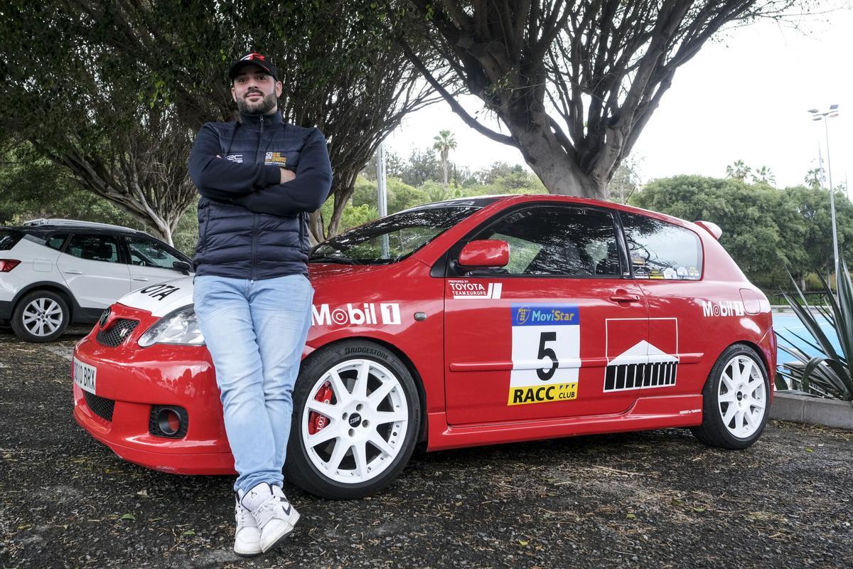 El Toyota Corolla de Javier Rodríguez que sorprendió a Sébastien Ogier El Toyota Corolla de Javier Rodríguez que sorprendió a Sébastien Ogier
