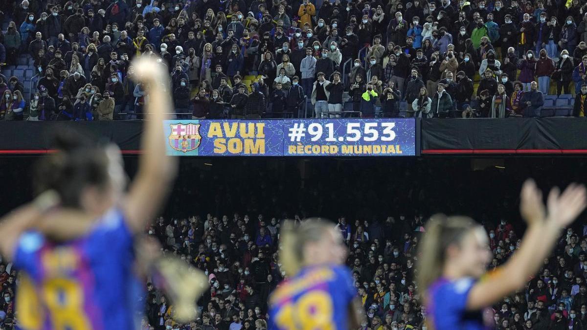 La cifra de asistencia récord que registró el Camp Nou en el ’Clásico’ de Champions.