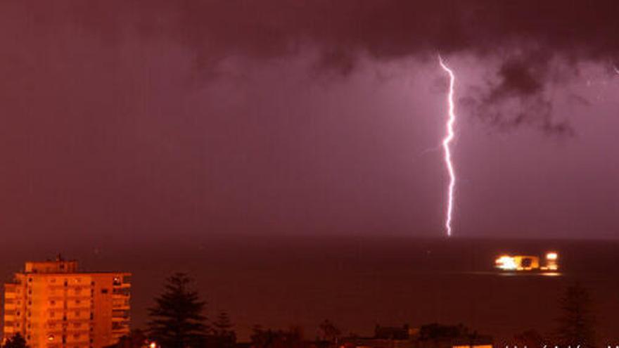 Así ha vivido Málaga la tormenta