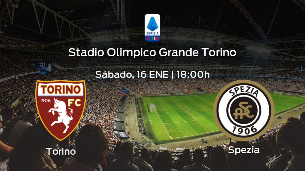 Jornada 18 de la Serie A: previa del encuentro Torino - Spezia Calcio