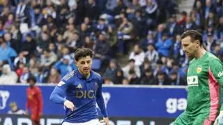 El Oviedo invita a creer: victoria merecida con fútbol y sufrimiento ante el Valencia (1-0)
