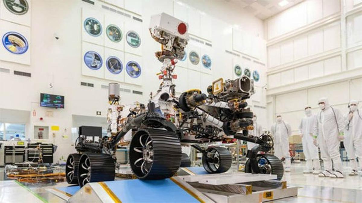 Así han sido las pruebas a Perseverance, el rover de la NASA que viajará a Marte