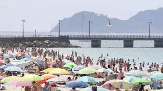 Balance térmico en Galicia: de achicharrarse el sábado al aviso amarillo por tormentas con granizo este domingo