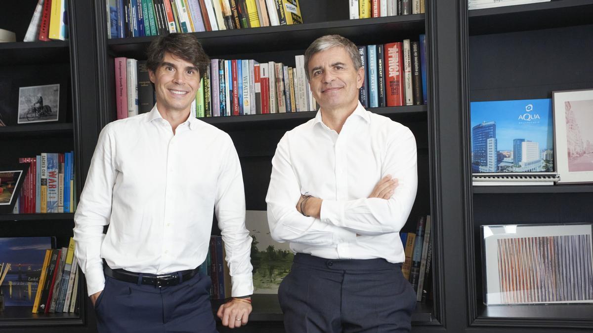 Aritza Rodero i Roberto Centeno, fundadores d’Atitlan