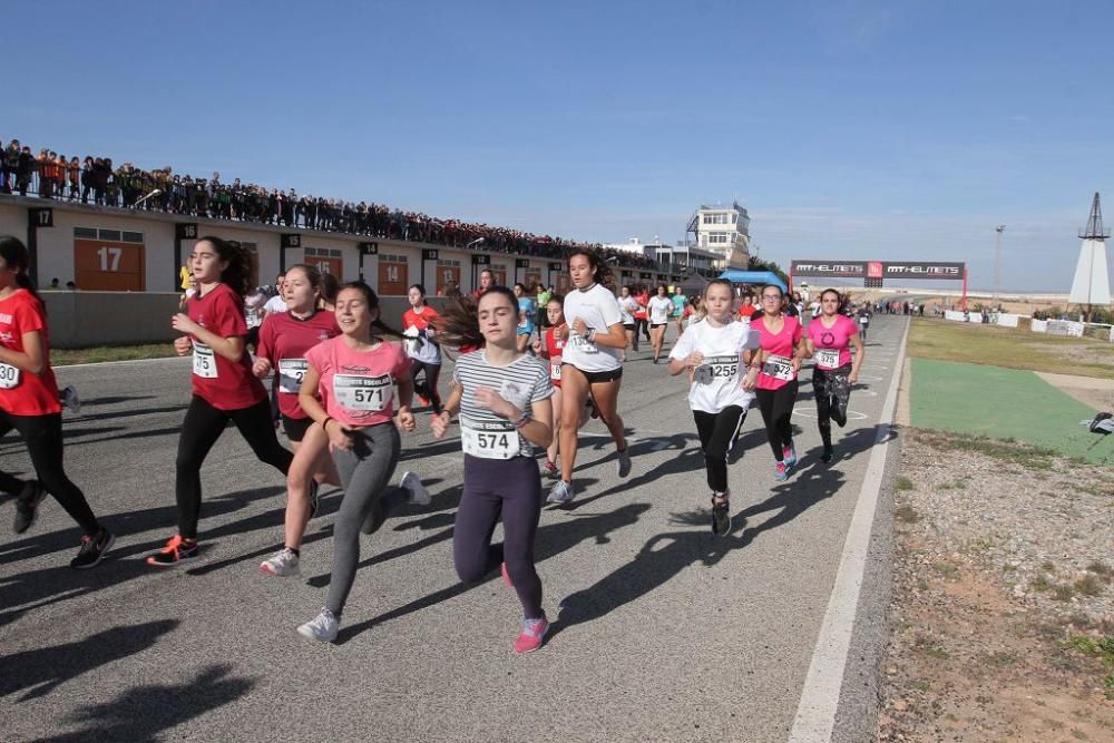 Cross Escolar Cartagena en el Circuito de Velocida