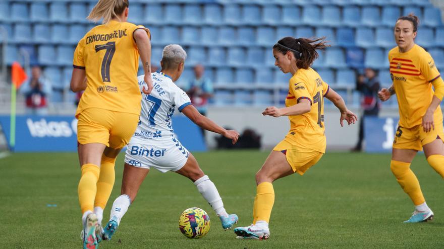 Golejada del Barça a Tenerife