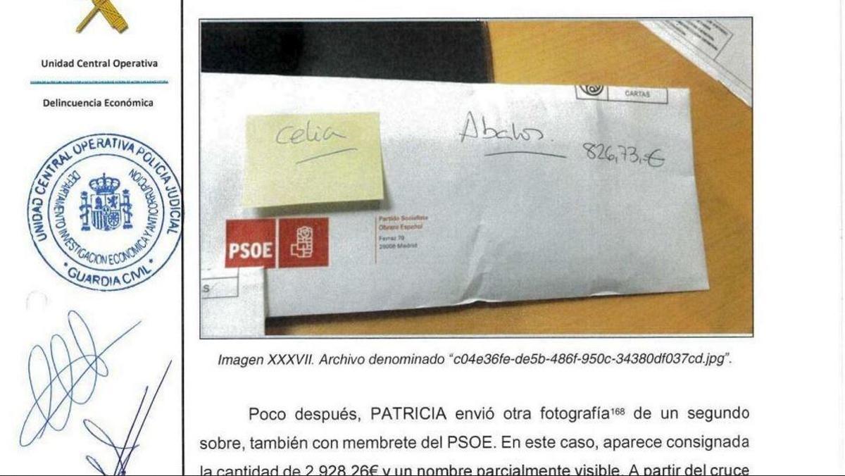 L’UCO revela que el PSOE va donar a Ábalos i Koldo sobres amb efectiu a Ferraz