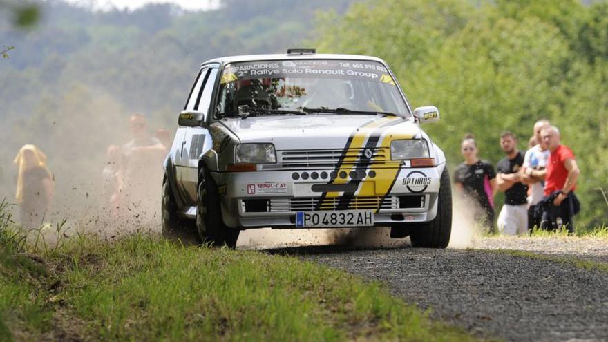 Carracedo, durante la carrera silledense. | Bernabé/Javier Lalín