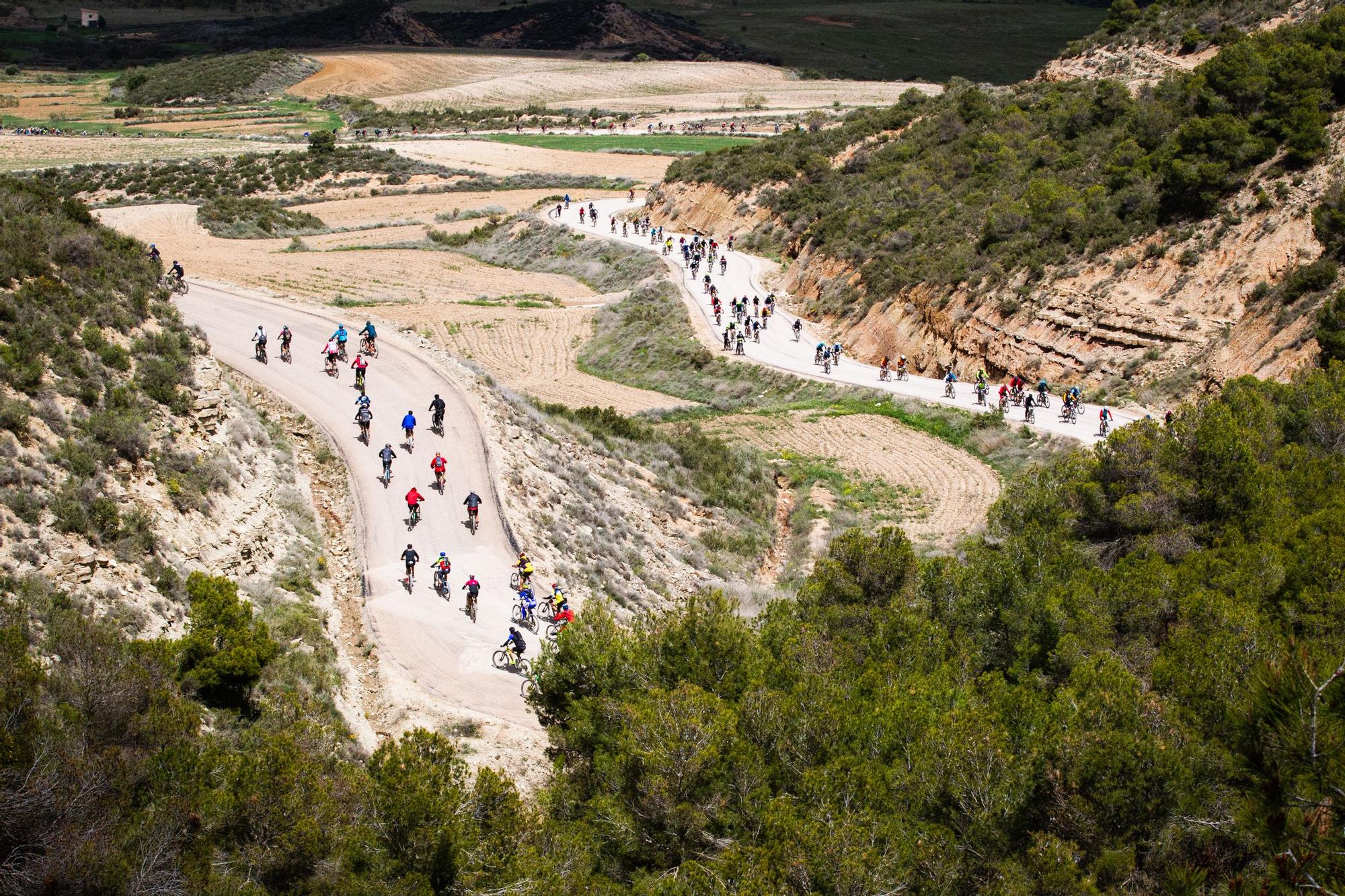 Épico aniversario de la Orbea Monegros con 8.000 ciclistas