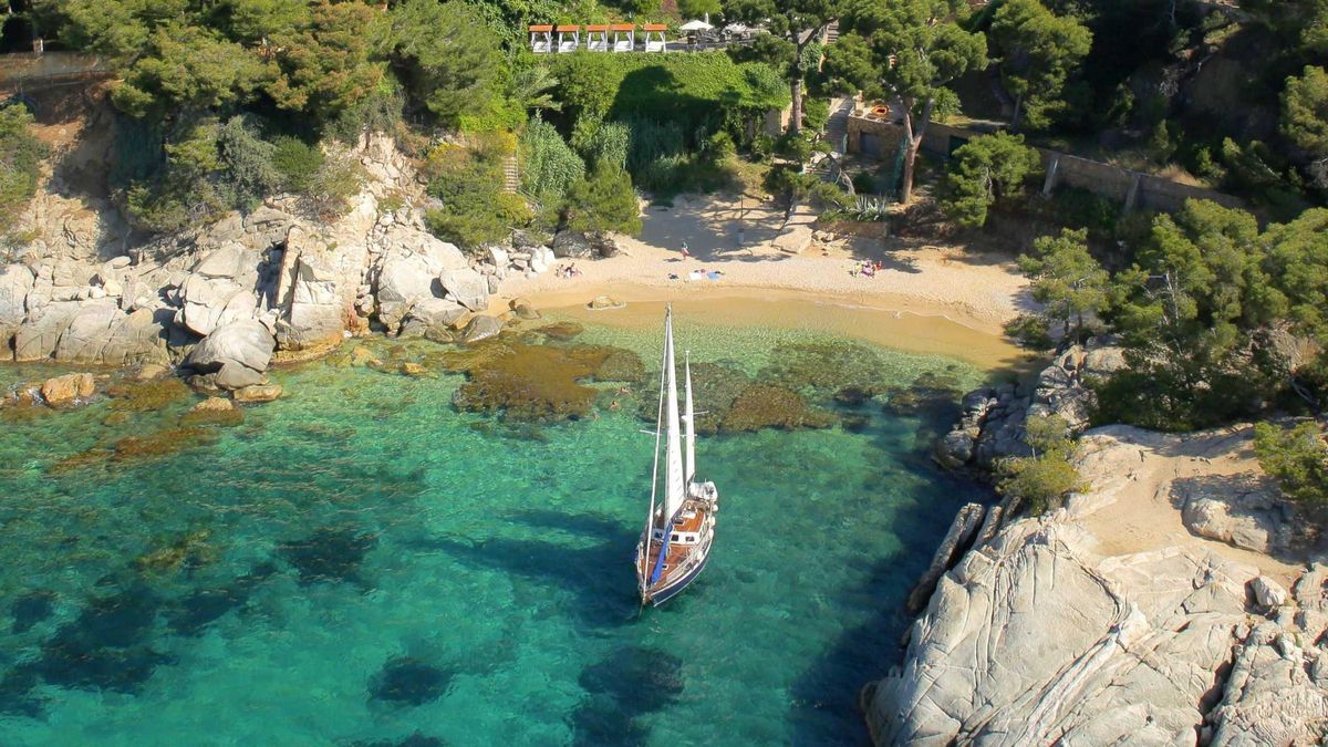 La cala del Pi de Platja d'Aro.