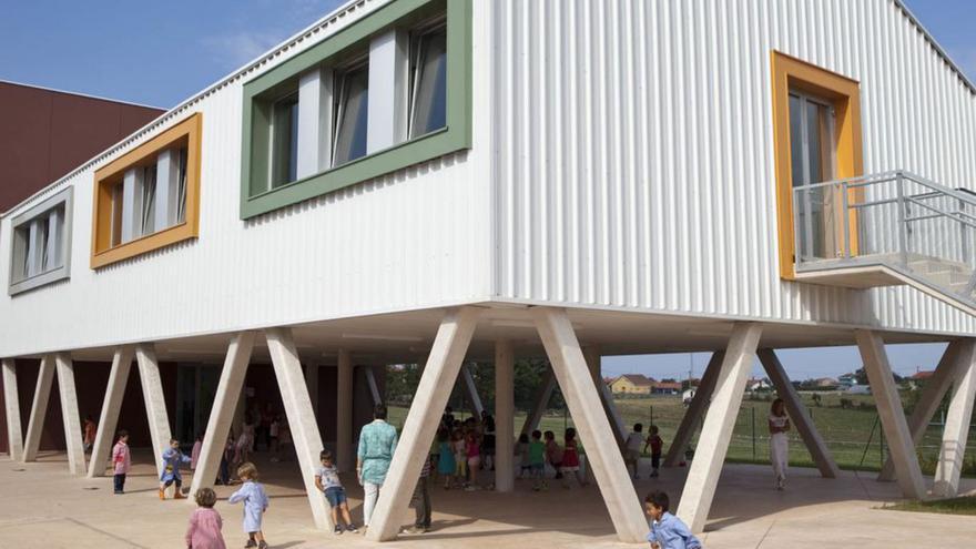 La construcción que albergará la escuelina de Quintes. | JUAN PLAZA