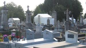 Cementerio de la localidad francesa de Oradour-sur-Glane.