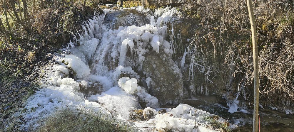 Molt fred a Sorba, amb una temperatura d’11 graus sota zero.