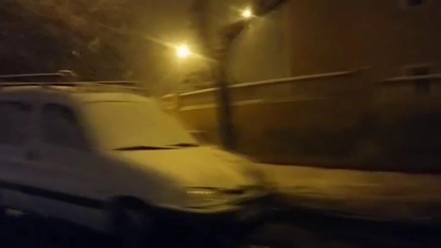 Vídeo / Nieva en Denia (Alicante) por primera vez desde 1983