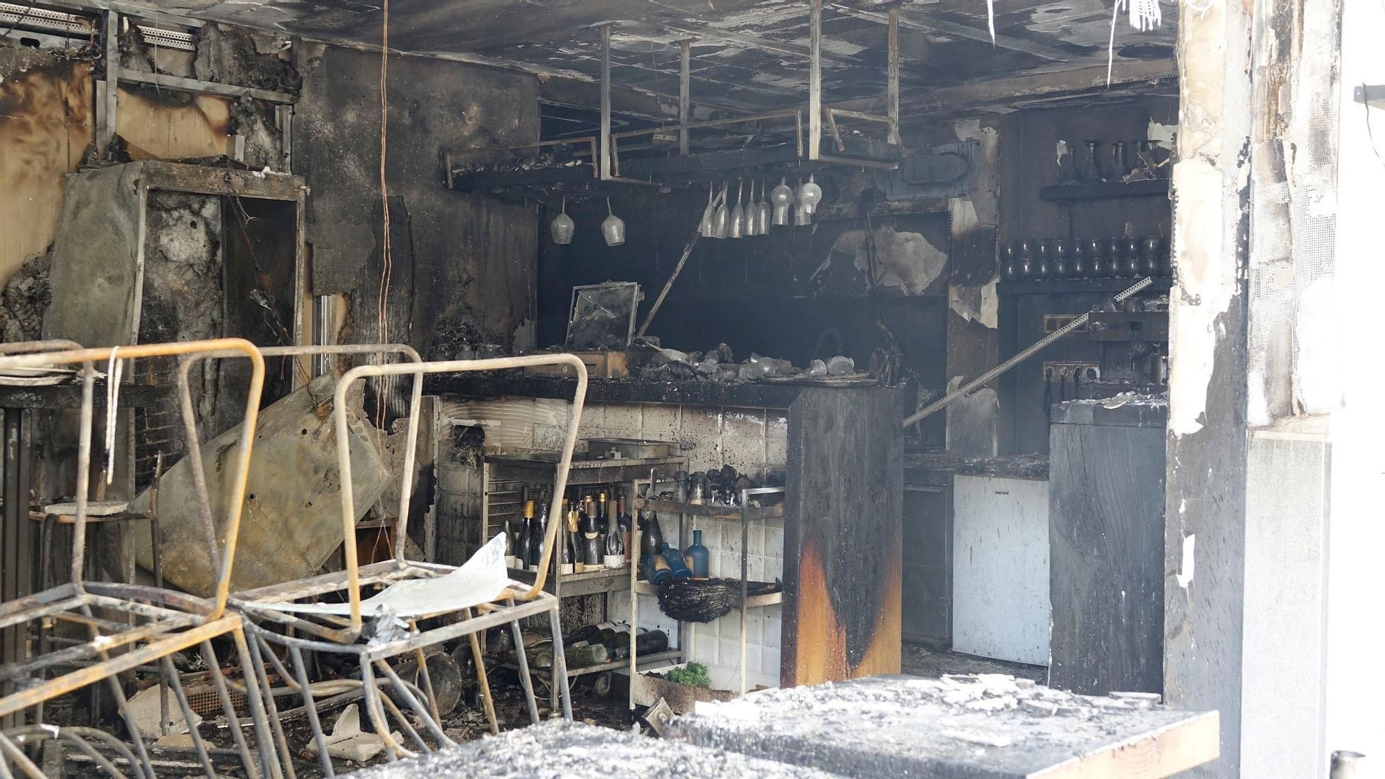Restaurant in Port d'Andratx niedergebrannt