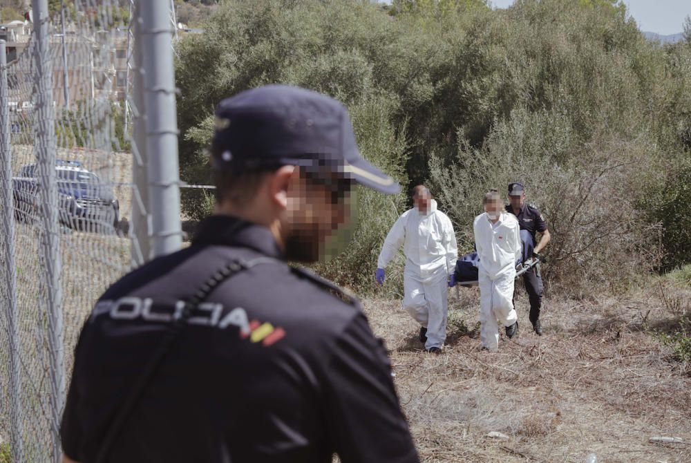 Hallan el cadáver de un joven carbonizado en Palma