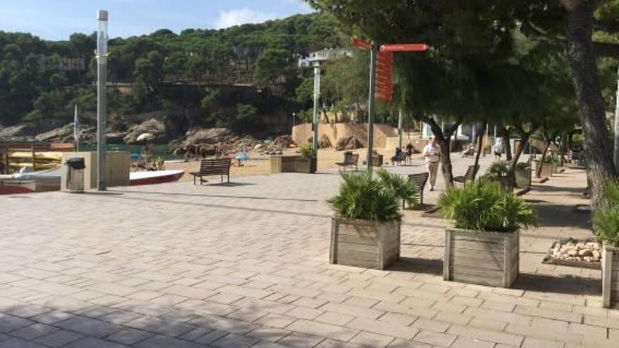 Tamariu inicia les obres al passeig del Mar