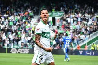 Álvaro Rodríguez, tras romper su sequía: "Para un delantero el gol lo es todo"
