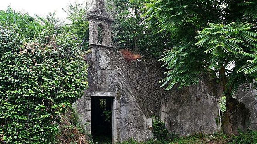 Antigua capilla del pazo de Baldomir