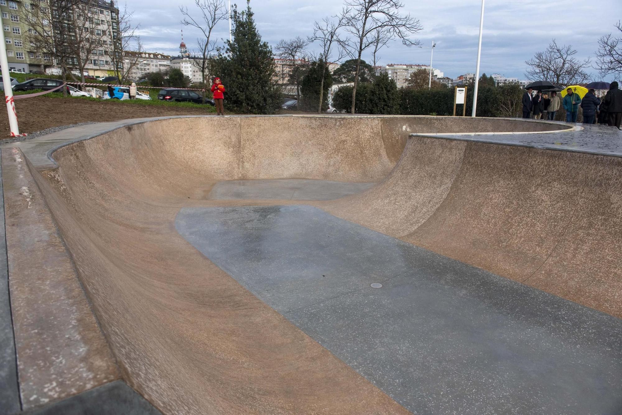 Finaliza la reforma del skate-park de Eirís