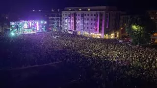 La orquesta Panorama desborda Zamora: 10.000 personas disfrutaron con el espectáculo gallego