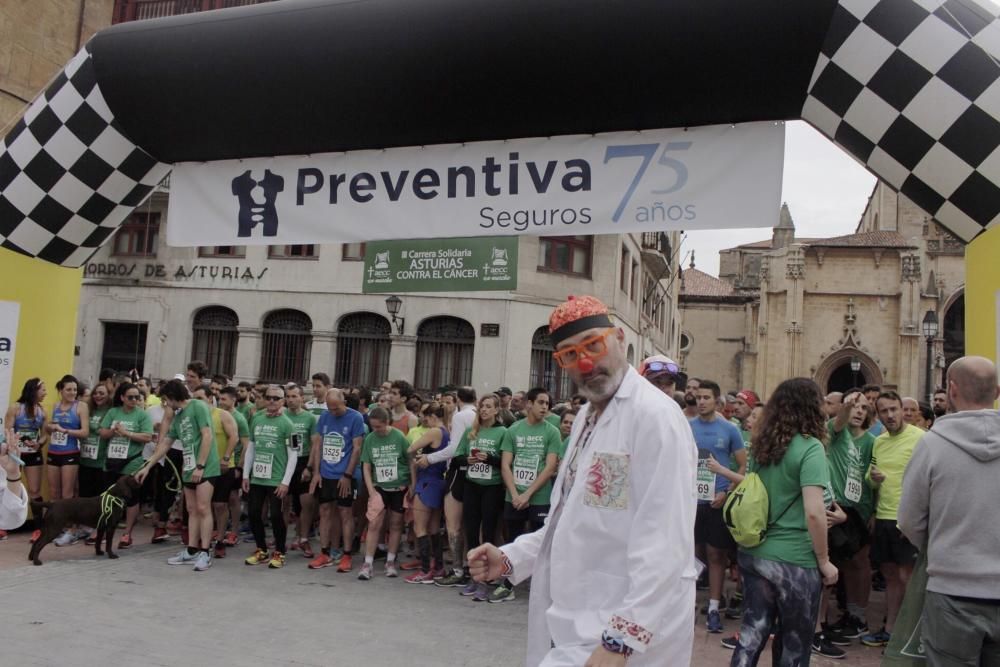 Carrera contra el cáncer en Oviedo