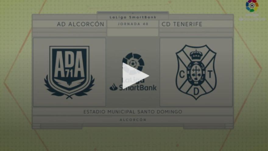 Vídeo del AD Alcorcón - CD Tenerife