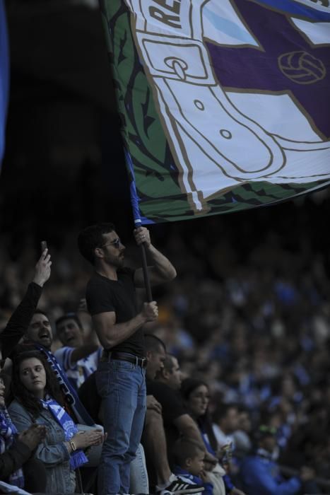 La afición se lo pasó en grande ante el Málaga