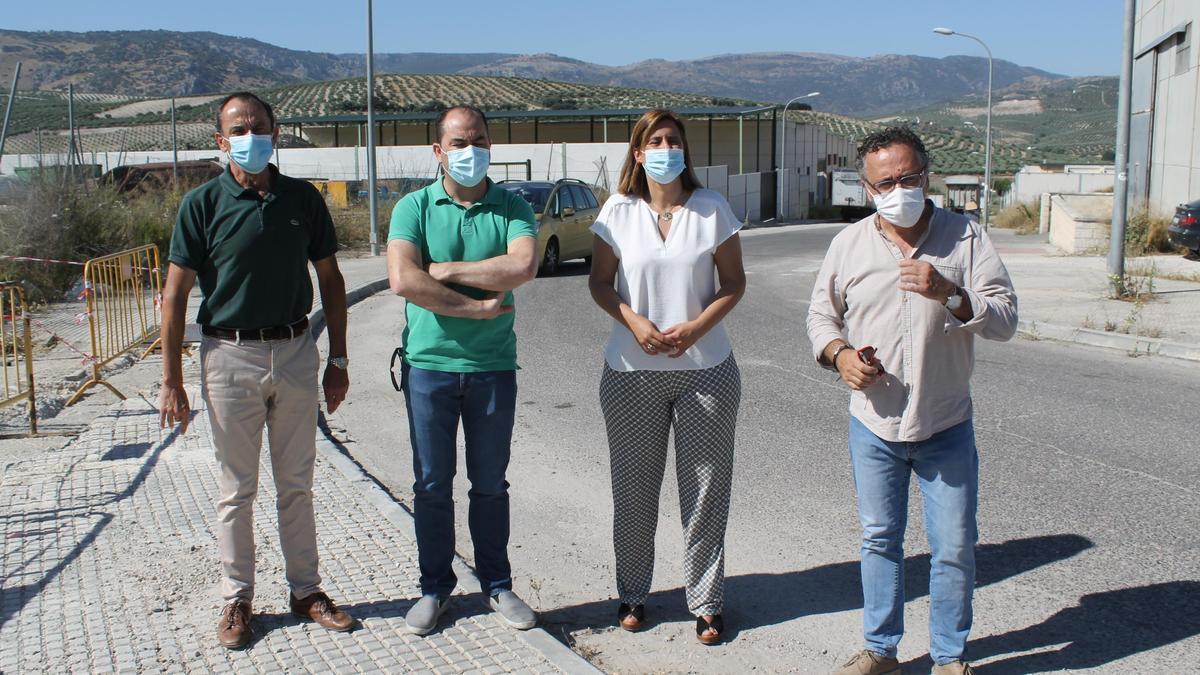 Jorge Cubero, José Gómez, Cristina Piernagorda y Ramón Martín.