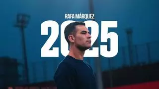 Rafa Márquez renueva con el Barça Atlètic hasta 2025