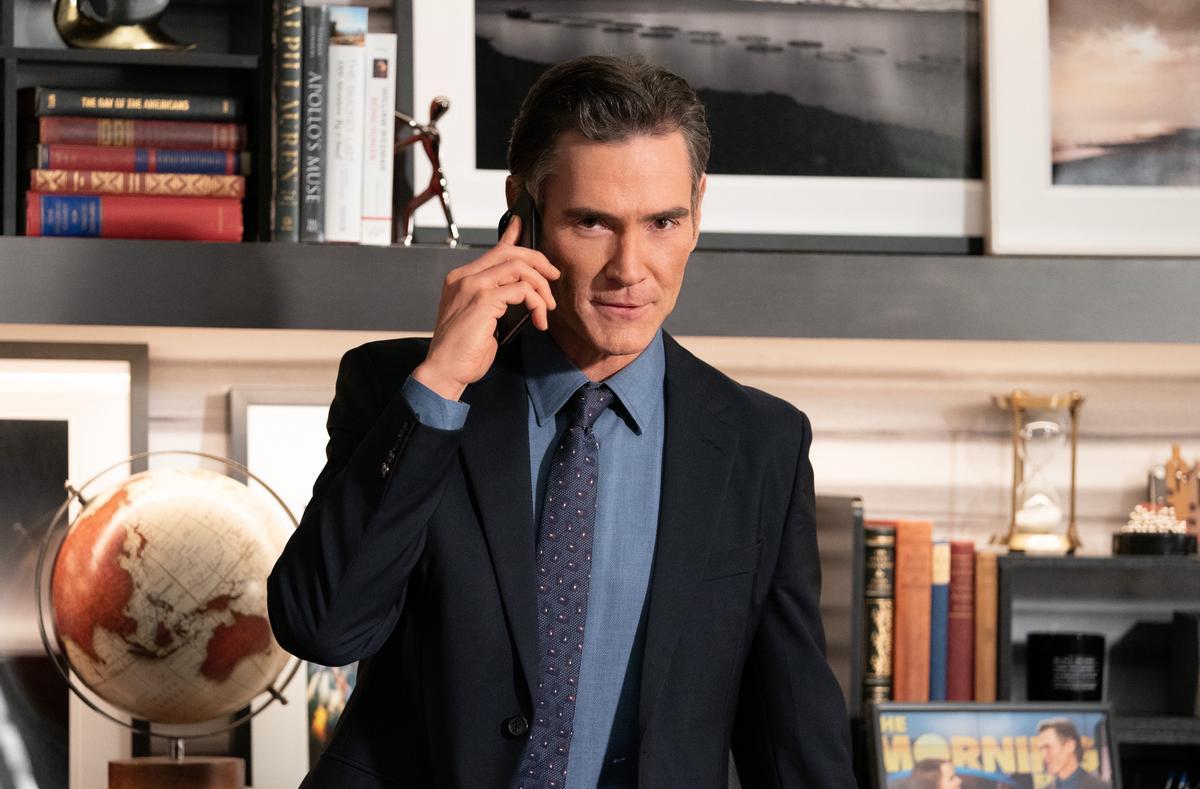 Billy Crudup en una imagen promocional de ’The morning show’. Billy Crudup en una imagen promocional de ’The morning show’.