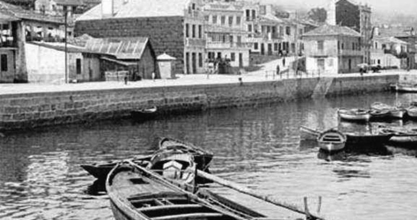 O peirao de Cangas.