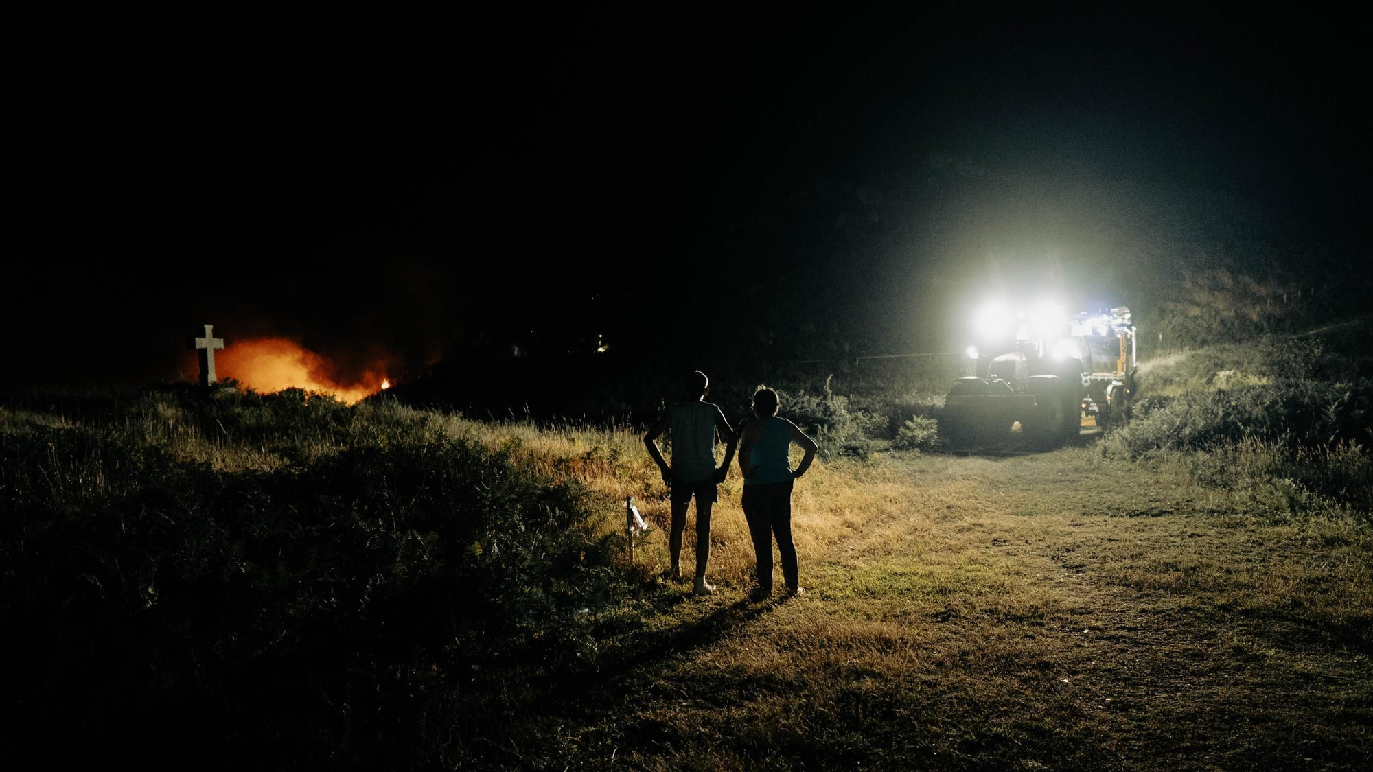 Incendio forestal en Chandebrito reviviendo el miedo del 2017