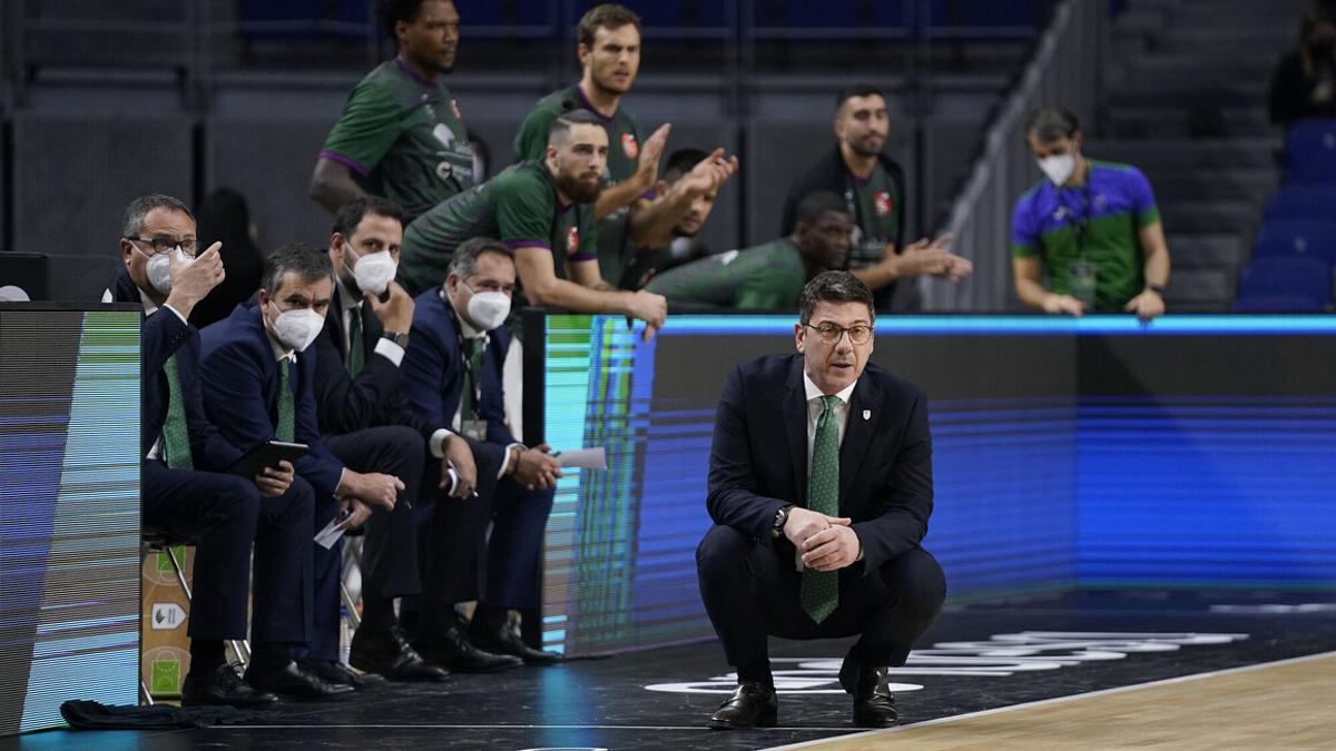 Fotis Katsikaris, durante la Copa.