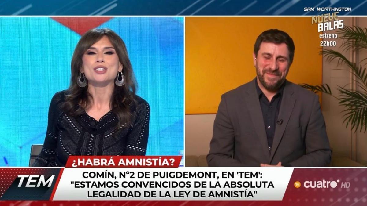 Marta Flich y Toni Comín en &#039;Todo es mentira&#039;.