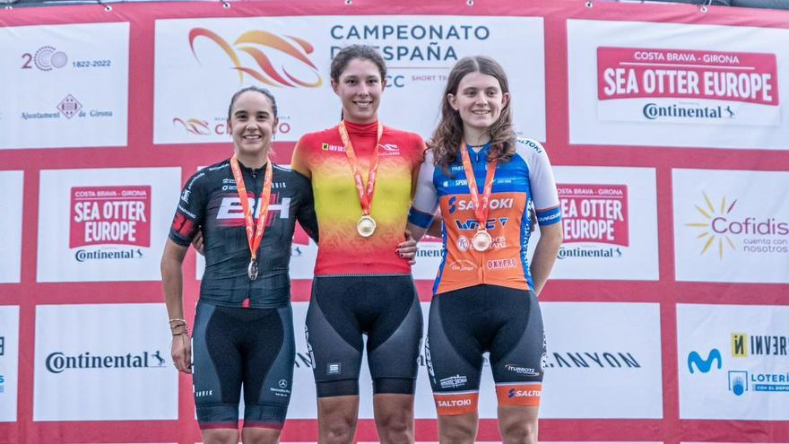 Lucía Gómez gana el Campeonato de España de Short Track