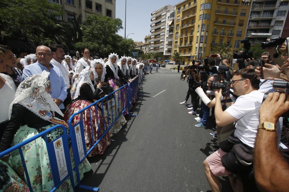 La segunda mascletà de las Hogueras 2019 en imágenes