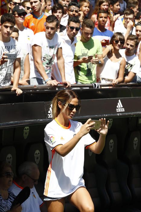 Tamara Gorro, en la presentación de Garay