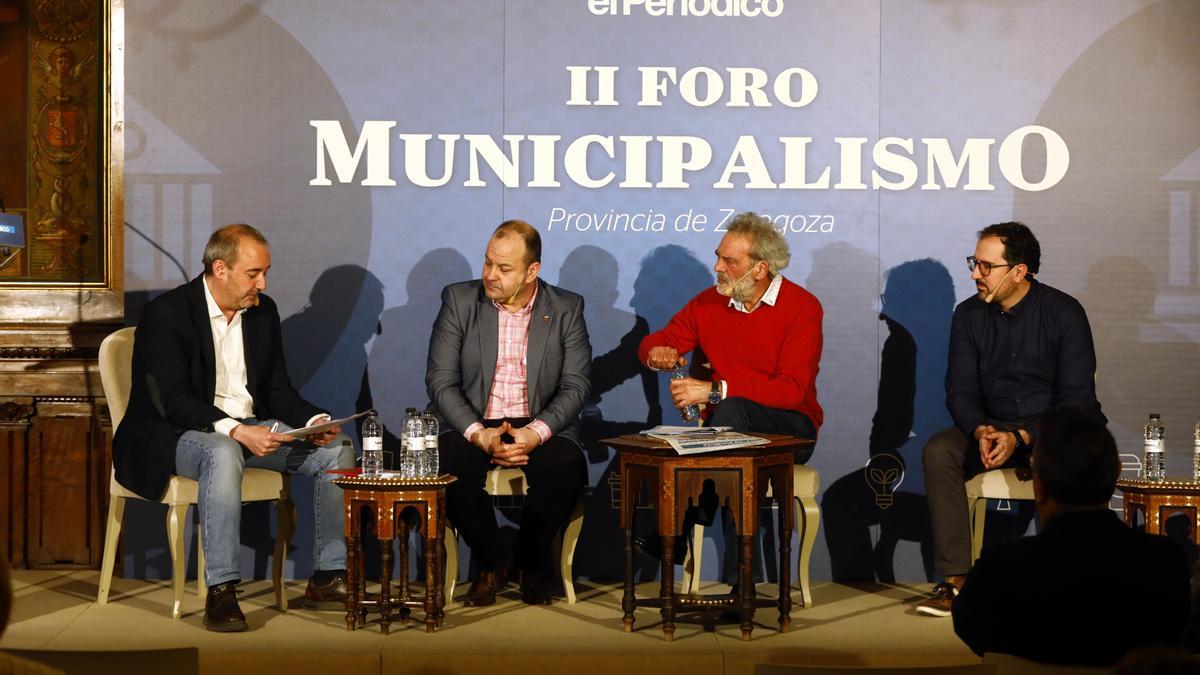 Alcaldes de los municipios de Magallón, Fabara y Las Pedrosas