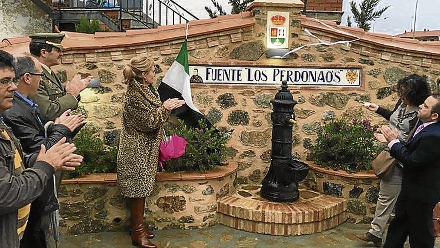 Inaugurada la Fuente de los Perdonaos