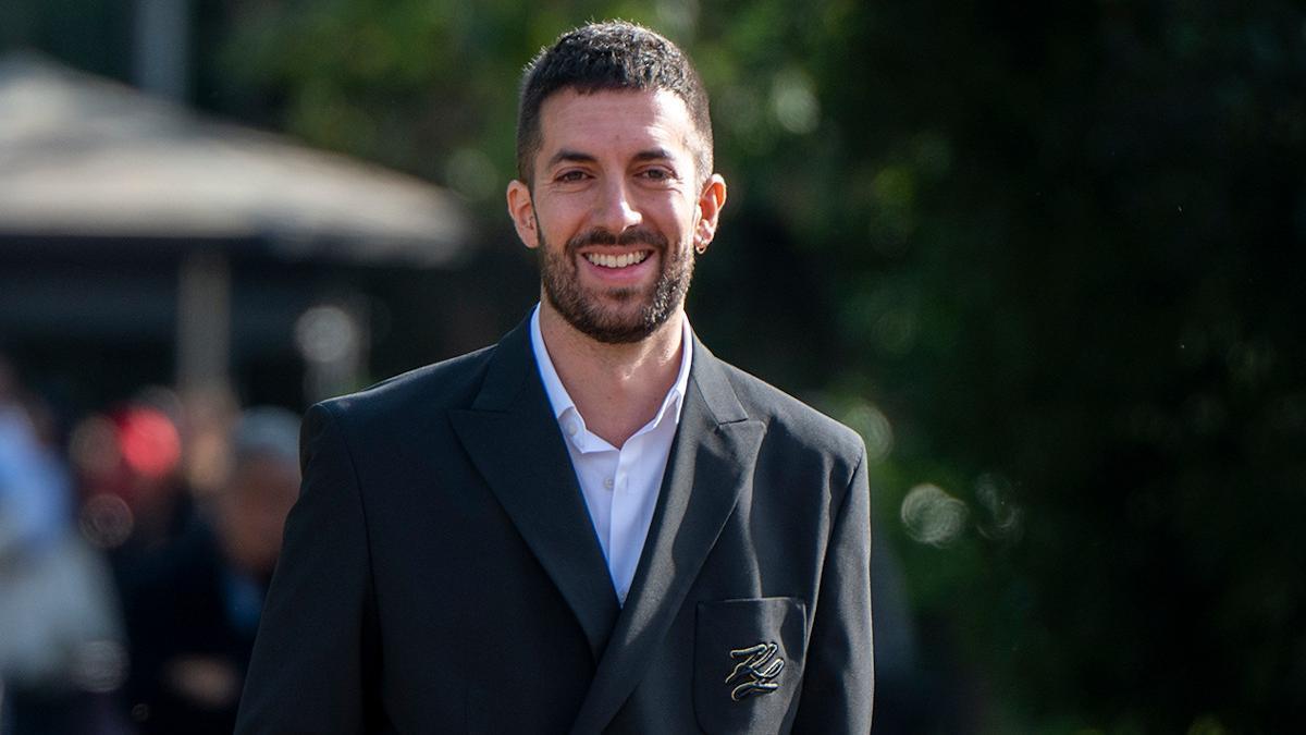 David Broncano, a su llegada a los Ondas, este jueves por la mañana