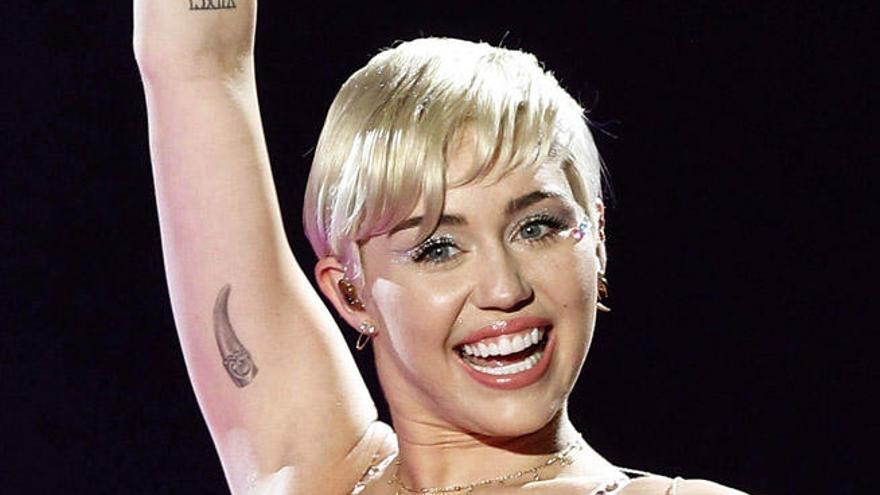 La cantante de `Wrecking Ball´ Miley Cyrus.